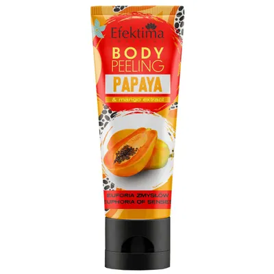 Efektima Body Peeling Papaya & Mango (Myjący peeling do ciała `Papaja & mango`)