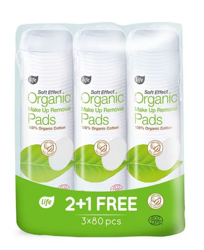 Life Organic Pads Ecocert (Płatki kosmetyczne)
