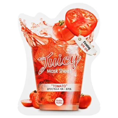 Holika Holika Juicy Mask Sheet `Tomato` (Maska w płacie ujędrniająca)