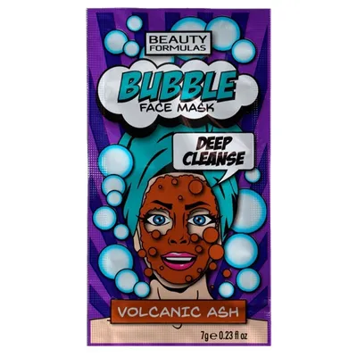 Beauty Formulas Bubble Face Mask Deep Cleanse (Maska do twarzy oczyszczająca bąbelkowa)