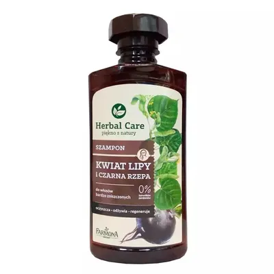 Herbal Care Szampon `Kwiat lipy i czarna rzepa`