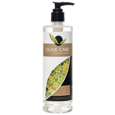 Papoutsanis Olive Care, Shampoo & Shower Gel (Oliwa z oliwek, Szampon i żel pod prysznic)