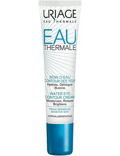 Uriage Eau Thermale, Soin D`Eau Contour Des yeux [Water Eye Contour Cream] (Aktywnie nawilżający krem pod oczy)