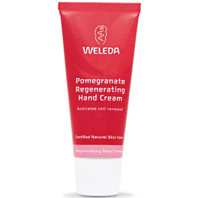 Weleda Pomegranate Regenerating Hand Cream (Krem regeneracyjny do rąk z olejkiem z granatu)