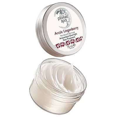 Avon Planet Spa, Arctic Lingonberry Revitalise & Recharge Antioxidant Overnight Face Treatment (Kuracja do twarzy na noc  z borówką arktyczną)