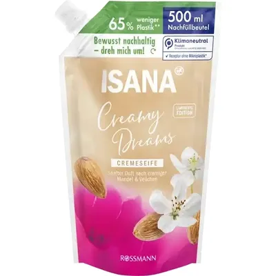 Isana Creamy Dreams Cremeseife (Kremowe mydło w płynie)