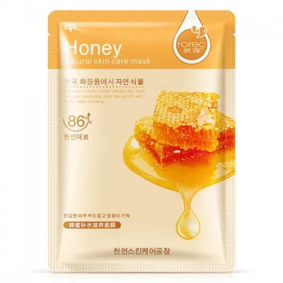 Rorec Natural Skin Care Mask Honey (Maska w płacie `Miód`)