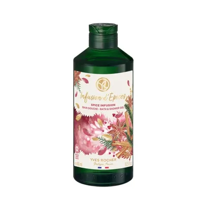 Yves Rocher Spice Infusion, Bath & Shower Gel (Zimowa Herbata, Żel pod prysznic i do kąpieli)