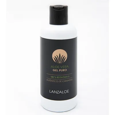 Lanzaloe Aloe Vera, Gel Puro (Żel ekologiczny 98,5% z czystego soku z aloesu)