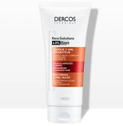 Vichy Dercos, Kera-Solutions, Restoring Hair Mask (Maska odbudowująca 2-minutowa)