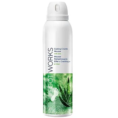 Avon Foot Works, Cooling Crackling Mousse (Musująca pianka chłodząca do zmęczonych stóp)