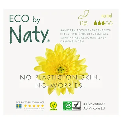 ECO by Naty Thin Pads Normal (Eko podpaski)