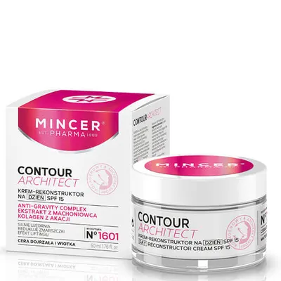 Mincer Pharma Contour Architect, Krem-rekonstruktor na dzień SPF 15 No. 1601