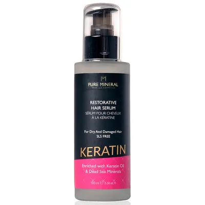 Pure Mineral Keratin, Restorative Hair Serum (Serum dla zniszczonych włosów)