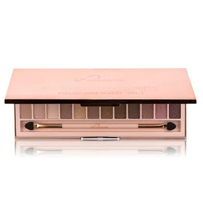 Luvia Cosmetics Rose Golden Endless Nude Shades Eyeshadow Palette (Paleta 12 cieni do powiek)