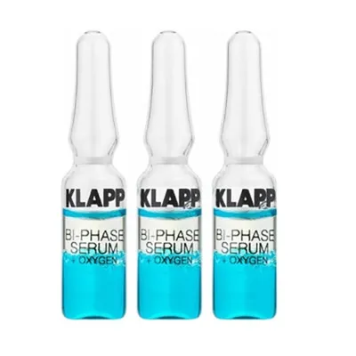 Klapp Cosmetics Power Effect, Bi-Phase Serum + Oxygen (Ampułka dwufazowa z tlenem)