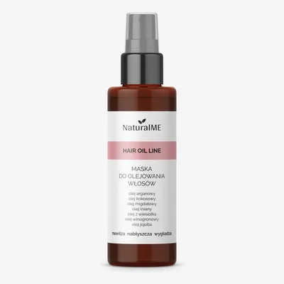 NaturalME Hair Oil Line, Maska do olejowania włosów