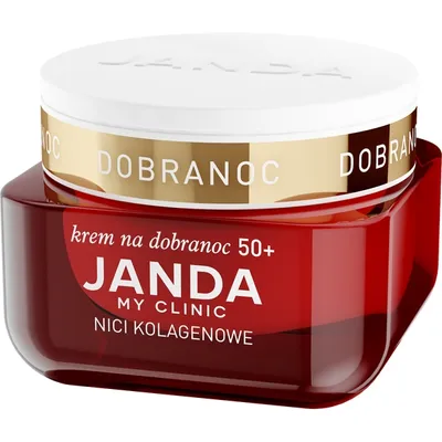 Janda My Clinic Collagen Threads Night Cream (Nici kolagenowe, Kolagenowy krem na noc)
