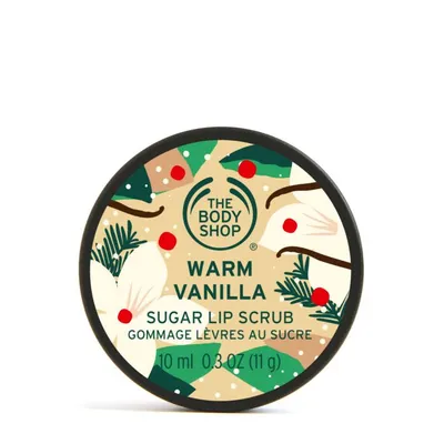The Body Shop Warm Vanilla, Sugar Lip Scrub (Peeling do ust `Ciepła wanilia`