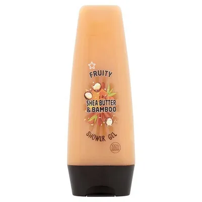 Fruity Shower Shea Butter & Bamboo Shower Gel (Żel pod prysznic o zapachu masła shea i bambusa)