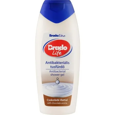 BradoLine Brado Life, Antibacterial Shower Gel With Chocolate Aroma (Antybakteryjny żel pod prysznic o zapachu czekolady)
