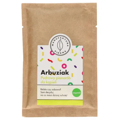 Manufaktura Piękna Pudrowy pianorób do kąpieli `Arbuziak`