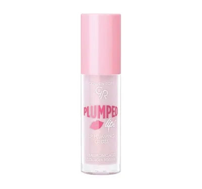 Golden Rose Plumped Lips, Lip Plumping Lip Gloss (Błyszczyk powiększający usta)