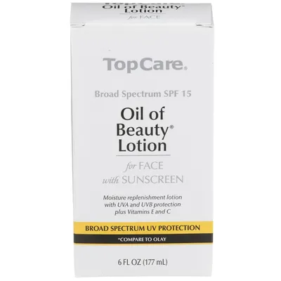 TopCare Broad Spectrum UV Protection SPF 15 Oil Of Beauty Lotion For Face With Sunscreen (Balsam ochronny  do pielęgnacji twarzy z filtrem przeciwsłonecznym)