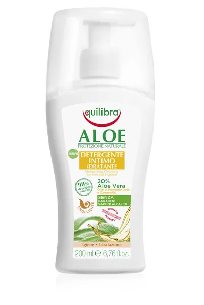 Equilibra Aloe Detergente Intimo Idratante (Nawilżający żel do higieny intymnej)