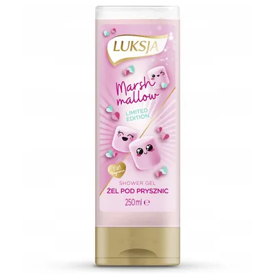 Luksja Marshmallow Shower Gel (Żel pod prysznic o zapachu pianek Marshmallow)