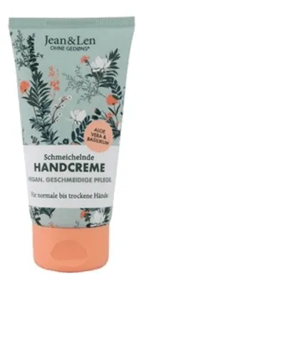 Jean&Len Schmeichende Handcreme (Krem do rąk z aloesem i bazylią)