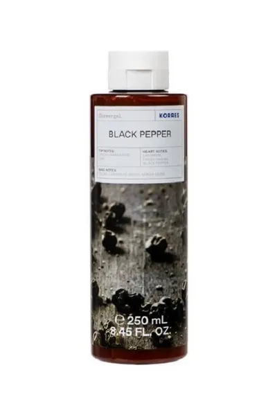 Korres Black Pepper Shower Gel (Perfumowany żel pod prysznic)