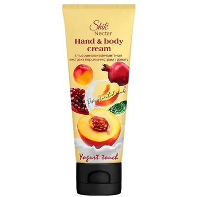Shik Nectar Yogurt Touch Hand & Body Cream Pomegranate & Peach (Krem do rąk i ciała `Granat i brzoskwinia`)