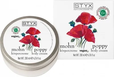 Styx Naturcosmetic Poppy Body Cream (Makowy krem do ciała)