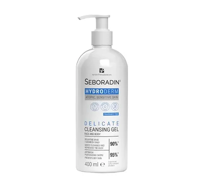 Seboradin Hydroderm, Face And Body, Delicate Cleansing Gel (Delikatny żel do mycia twarzy i ciała)
