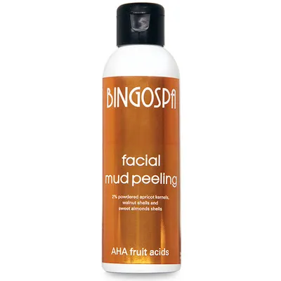 BingoSpa Peeling błotny do twarzy z kwasami owocowymi