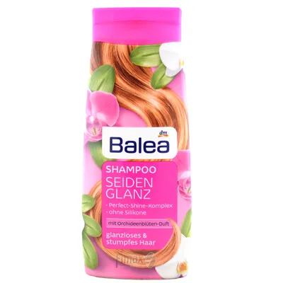 Balea Professional, Seiden Glanz, Shampoo (Szampondo włosów z orchideą  `Jedwabista gładkość`)