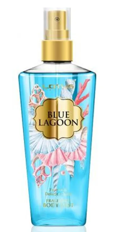 Lotus Parfums Blue Lagoon, Fragrance Body Mist Freesia & Delicate Daisy (Perfumowana mgiełka do ciała)