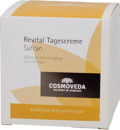 Cosmoveda Revital Tagescreme Safran (Rewitalizujący krem na dzień z szafranem)