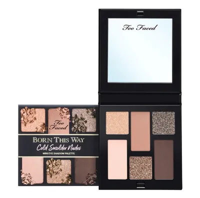 Too Faced Born This Way, Cold Smolder Nudes Eyeshadow Palette (Paleta cieni do powiek)