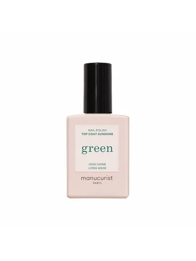 Manucurist Sunshine Green, Top Coat (Żelowy top do paznokci)