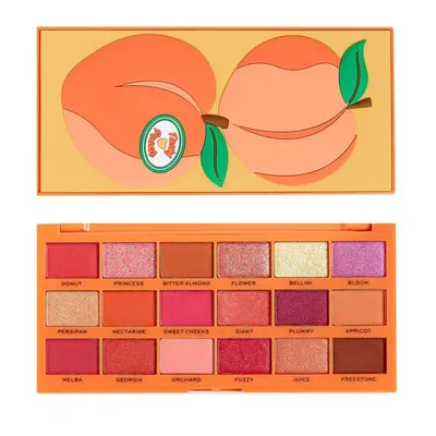 I Heart Revolution Tasty, Eyeshadow Palette Peach (Paleta cieni do powiek)