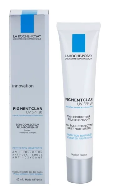 La Roche-Posay Pigmentclar, Skin Tone Correcting Daily Moisturiser UV SPF 30 (Preparat wyrównujący przeciw przebarwieniom SPF 30)