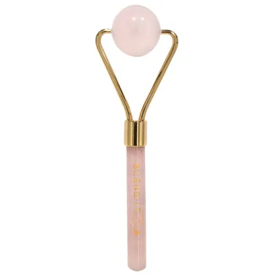 Blend it! Single Ball Rose Quartz Roller (Wałeczek do masażu twarzy z różowego kwarcu)