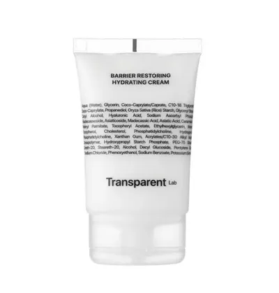 Transparent Lab Barrier Restoring Hydrating Cream (Rewitalizujący krem do twarzy)