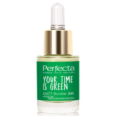 Perfecta Your Time is Green, Matt- booster przeciw niedoskonałościom 24 h