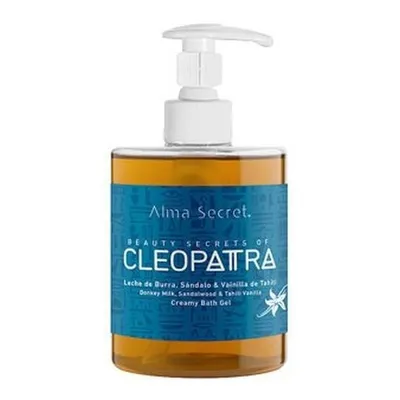 Alma Secret Beauty Secrets of Cleopatra, Shower Gel Donkey Milk, Sandalwood & Tahiti Vanilla (Żel pod prysznic z oślim mlekiem, drzewem sandałowym i wanilią z Tahiti)