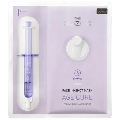The Oozoo Face in Shot Mask Age cure (Maska w placie anty-anging)