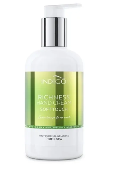 Indigo Nails Lab Soft Touch, Richness Hand Cream (Krem do rąk z drobinkami)
