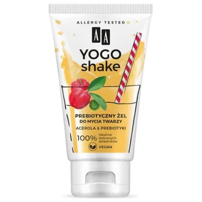AA Yogo Shake, Żel do mycia twarzy `Acerola & prebiotyki`